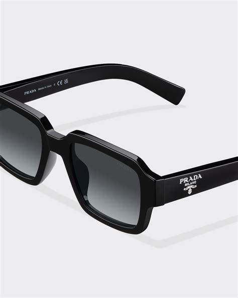 Graphite Gradient Lenses Sunglasses With Prada .